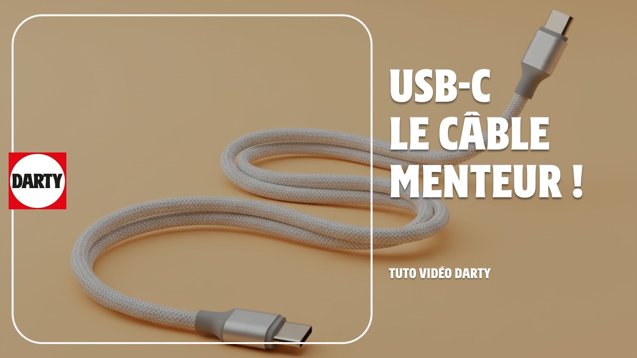 Le SECRET que personne ne vous dit sur les câbles USB-C