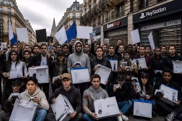 les joueurs playstation initient un boycott mondial en réponse à l'arrêt des jeux ps5 en format physique, exprimant leur mécontentement face à cette décision.