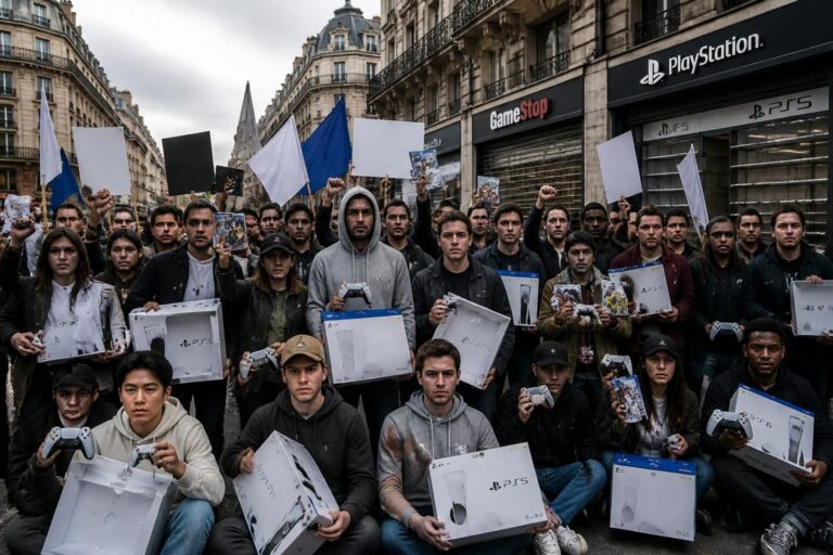 les joueurs playstation initient un boycott mondial en réponse à l'arrêt des jeux ps5 en format physique, exprimant leur mécontentement face à cette décision.