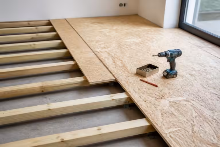découvrez comment poser un plancher sur lambourdes avec un panneau osb3, étape par étape, pour une installation solide et durable.