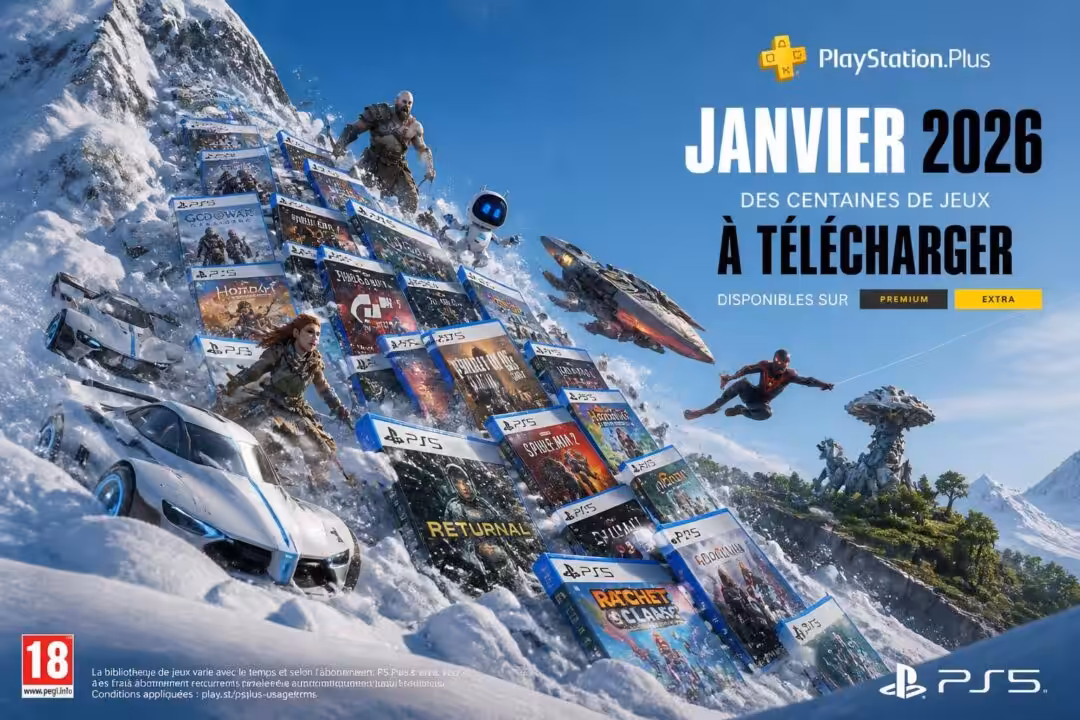 découvrez l'offre playstation plus de janvier 2026 et profitez d'une avalanche de blockbusters incontournables pour commencer l'année en beauté.